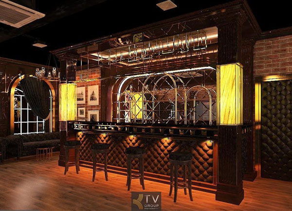 Thiết kế nội thất quán Bar