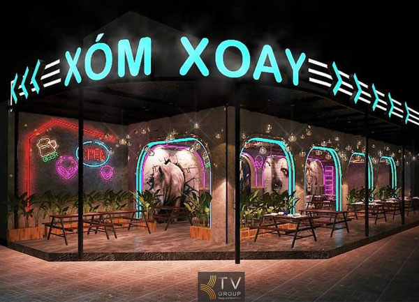 Thiết kế nhà hàng Cafe phong cách Pub