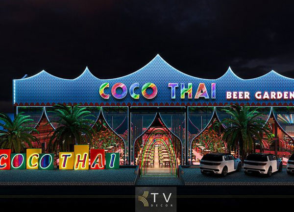 Thiết kế thi công nhà hàng Beer Food Garden