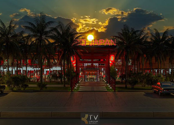 Thiết kế Thi công Nhà hàng JAPAN BBQ GARDEN–ẩm thực Nhật Bản