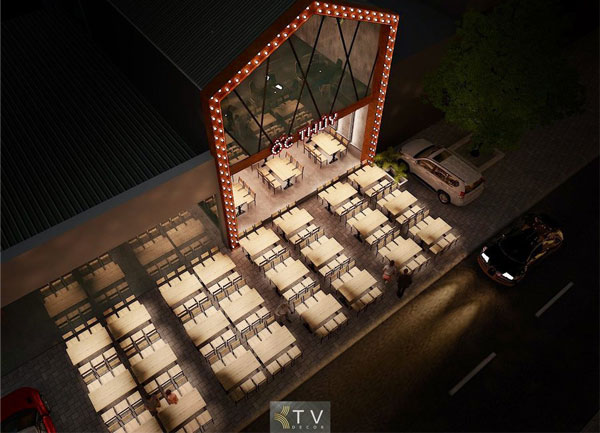 Thiết kế thi công nhà hàng đẹp xu hướng thành phố