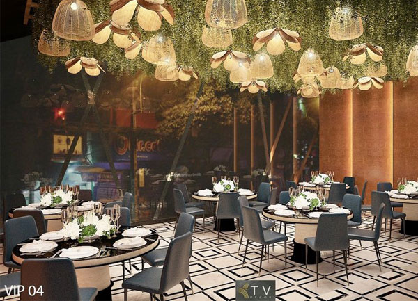 Thiết kế phòng Vip nhà hàng