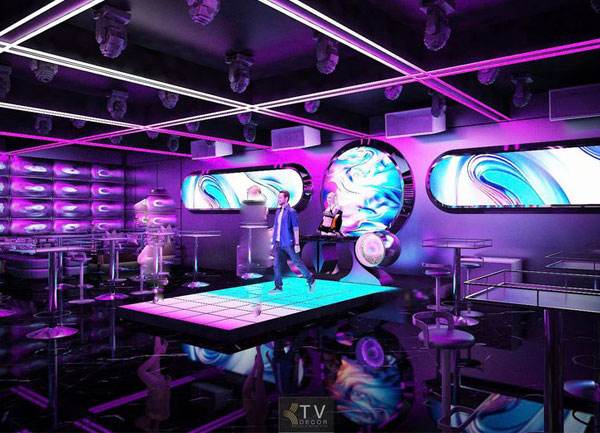 Thiết kế thi công nội thất Lounge Bar trọn gói