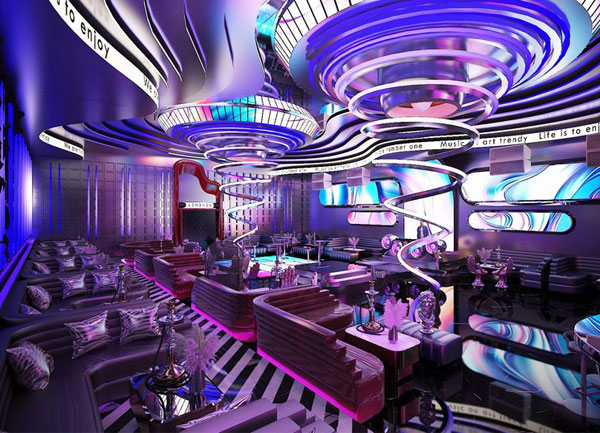 Thiết kế thi công nội thất Bar Lounge đẹp xu hướng