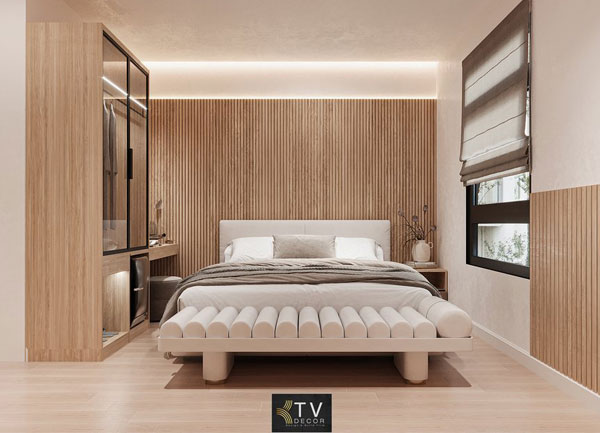 Thiết kế thi công phòng khách sạn phong cách Nhật Đương Đại