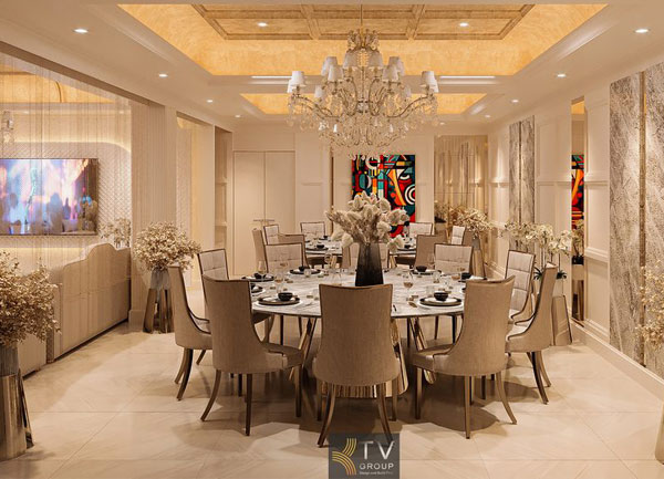 Thiết kế phòng VIP nhà hàng Luxury – Nâng tầm trải nghiệm 5 sao