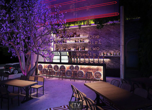 Thiết Kế Quầy Bar Beer Garden Hiện Đại – Chuẩn Vận Hành