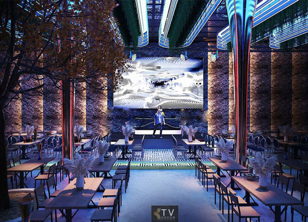 Xu hướng thiết kế thi công Nhà hàng Beer Garden 2025–2026