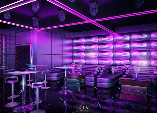 Thiết Kế & Thi Công LIGHTING Lounge Bar Trọn Gói