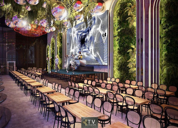 Thiết kế thi công Beer Food Garden tại Bình Dương – nightlife hiện đại