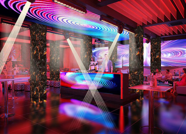 Thiết Kế Thi Công Lounge Bar Tại TP.HCM | DJ Trung Tâm – Trần LED