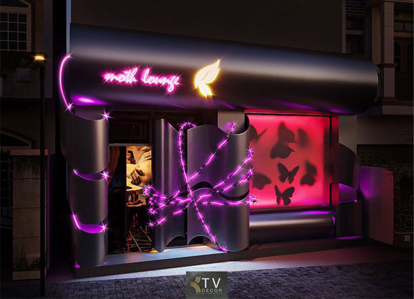 Thiết Kế Thi Công Lounge Bar Mini Tại TPHCM Điểm Nhấn Mặt Tiền