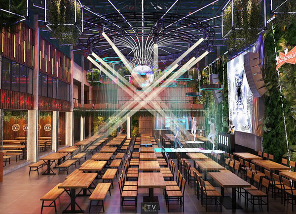 Thiết kế thi công nhà hàng Beer Food Garden