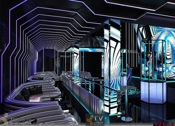 Thiết Kế Thi Công New 92 Bar Club Hội An Quảng Nam | Lounge Bar 2 Tầng Hiện Đại