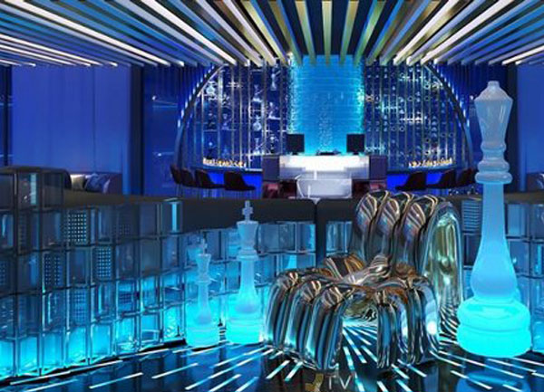 Thiết Kế Thi Công Lounge Bar Tại TPHCM – Quầy Bar Trung Tâm