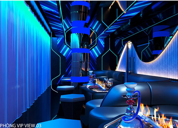Thiết Kế Thi Công Lounge Bar Phóng VIP Tại TP.HCM Phong Cách Hiện Đại