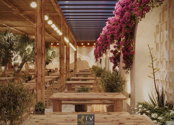 Thiết Kế Nhà Hàng Beer Garden Trần Phú Nha Trang Đậm Chất ẩm thực Giải Trí