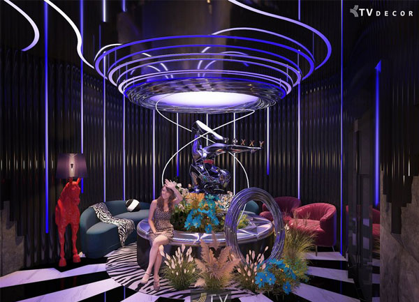 Thiết kế thi công Lounge Bar tại Biên Hòa Đồng Nai Không gian phòng chờ