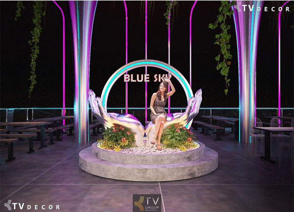 Thiết Kế Thi Công Nhà Hàng Beer Garden tại TPHCM Điểm Check-In Nghệ Thuật