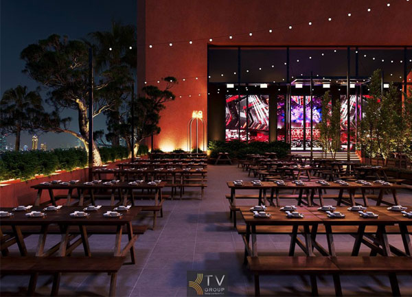 Thiết kế thi công nhà hàng Alo Beer Food Garden Phú Quốc Kiên Giang