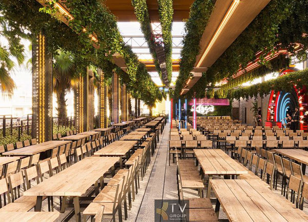 Thiết kế thi công YOYO Beer Garden 1000m² TP.HCM | Beer Garden hiện đại