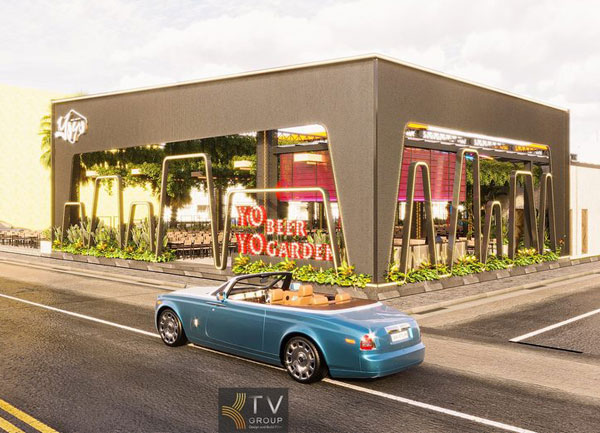 Thiết kế thi công Beer Garden tại TPHCM | Giải pháp FB âm thực giải trí