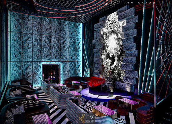 Thiết kế thi công Double Lounge TP.HCM Góc DJ trung tâm 300m² đẳng cấp