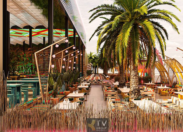 Thiết Kế Nhà Hàng Coco Garden Phong Cách Thái Không Gian Mở Nhiệt Đới