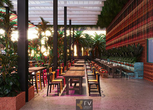 Thiết Kế Nhà Hàng Coco Garden Phong Cách Thái Không Gian Ẩm Thực Sân Vườn Giải Trí Đẳng Cấp