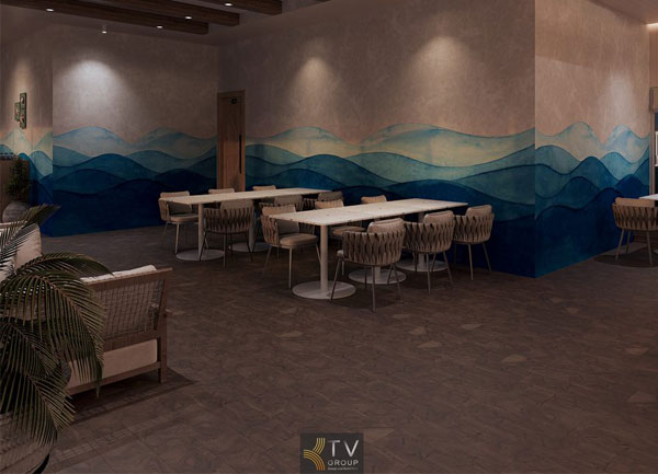 Thiết Kế Nhà Hàng View Biển Beach Restaurant Club góc nghệ thuật