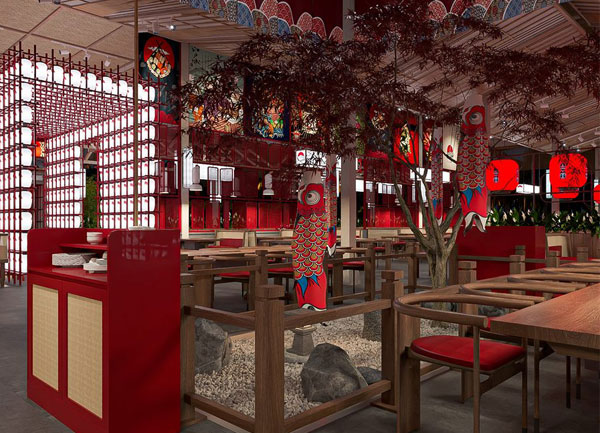 Thiết Kế Nhà Hàng Nhật BBQ Japan Garden Không Gian Vườn Nhật Trải Nghiệm