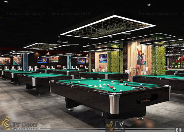 Thiết Kế Thi Công Bida Billiards Club Hiện ĐạiXu hướng 2025 2026