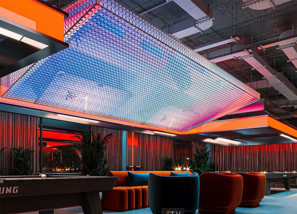 Thiết Kế Thi Công Bida Billiards 10 Bàn 350m² Trần Ánh Sáng Nghệ Thuật Độc Bản