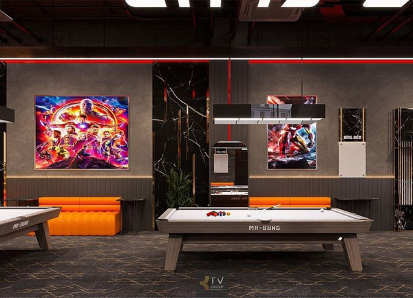 Thiết Kế Thi Công Bida Billiard Signature Play Zone | NARRA BILLIARDS Bình Thạnh