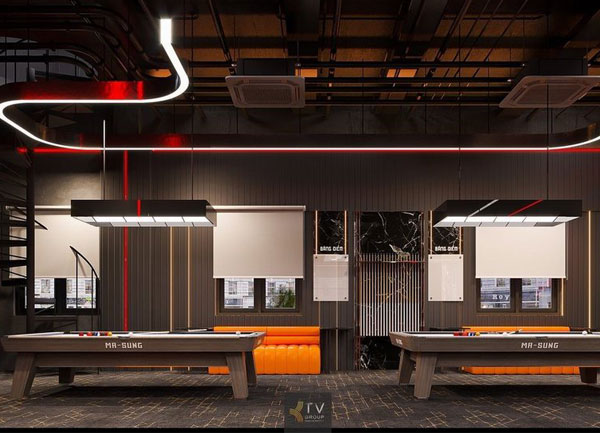 Thiết Kế Thi Công Góc Bàn Bida Hiện Đại | NARRA BILLIARDS Bình Thạnh