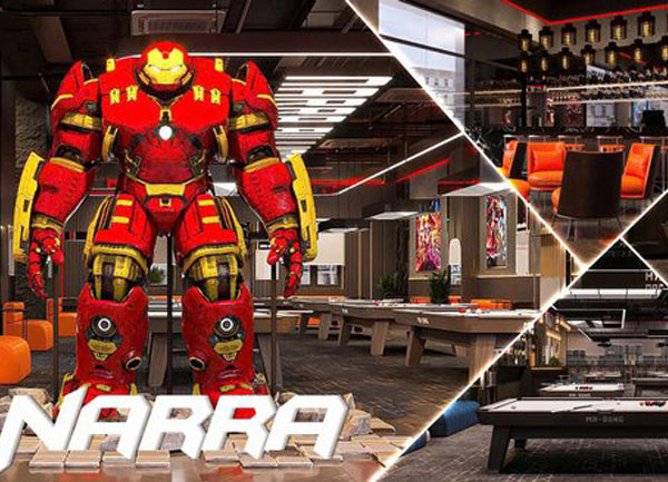 Thiết Kế Thi Công BIDA BILLIARDS CLUB công trình NARRA Bình Thạnh TPHCM