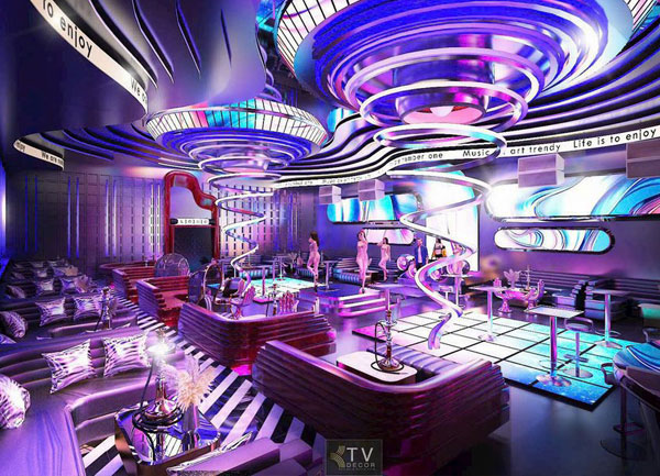 Thiết kế Lounge nghệ thuật – Không gian ảo ảnh dẫn đầu xu hướng nightlife