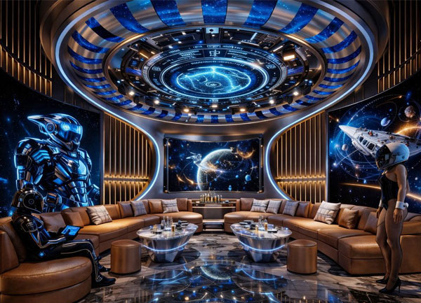 Thiết Kế Karaoke Galaxy Futuristic Cao Cấp Tại Phú Yên