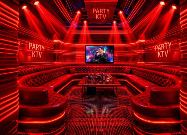 Thiết Kế Karaoke Party LED Nightclub Cao Cấp Tại Ninh Thuận