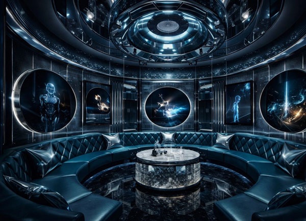 Thiết Kế Karaoke KTV Chủ Đề Công Nghệ Hiện Đại Tại Bến Tre