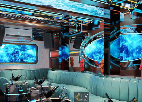 Thiết Kế Karaoke Galaxy Luxury Hiện Đại Tại Bạc Liêu