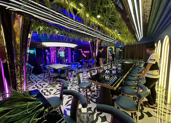 Thiết kế thi công nhà hàng Beer Garden Lounge phong cách chill độc đáo