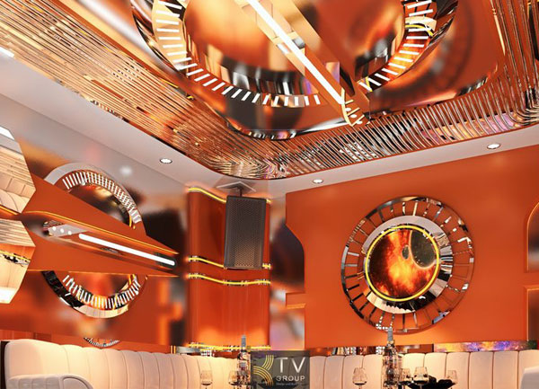 Thiết Kế Karaoke Futuristic Luxury Tại TPHCM |Ánh Kim Cao Cấp