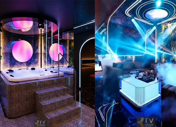 Mẫu Thiết Kế Thi Công Spa Massage Kết Hợp KTV Karaoke Cao Cấp  TP.HCM