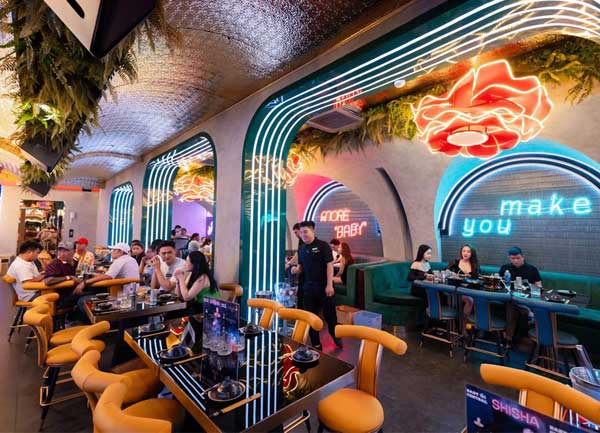Thi công nhà hàng lounge bar đẹp  Góc kinh doanh hút khách tại TPHCM