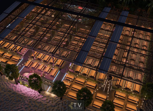Thiết kế thi công nhà hàng Beer Food Garden