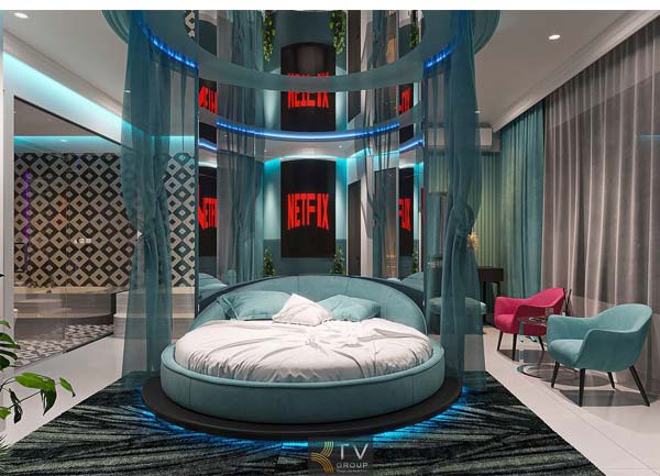 Thiết Kế Thi Công Phòng Khách Sạn Hiện Đại Chuẩn Nghỉ Dưỡng Cao Cấp