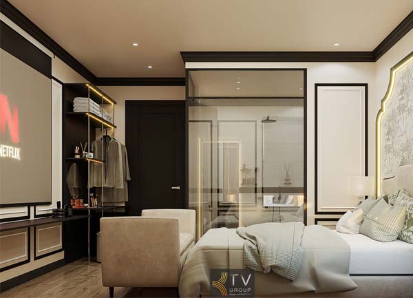 Thiết kế thi công khách sạn chủ đề cảm xúc phong cách hiện đại