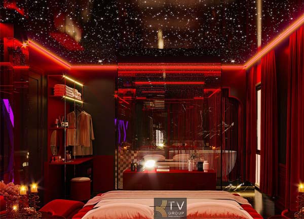 Thiết kế khách sạn ánh sáng nghệ thuật | Thi công trọn gói KTV Group