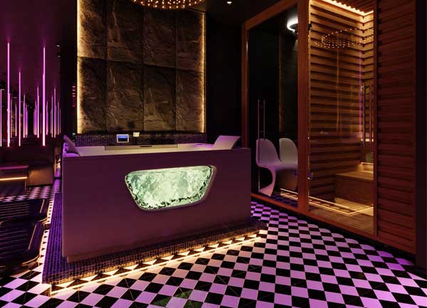 Thi Công Phòng Massage VIP Cao Cấp – Concept Ánh Sáng Neon